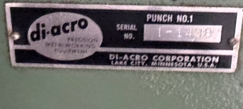 DI-ACRO NO.1 HAND PUNCH - BV3243 11